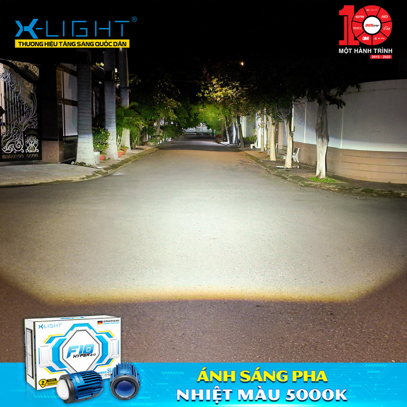 BI GẦM X-LIGHT F10 HYPER 2.0